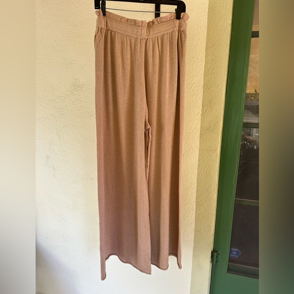 Lunya NEW IN PACKAGE Cozy Cotton Silk Relaxed Pants Nutmeg Size Medium - Picture 8 of 10